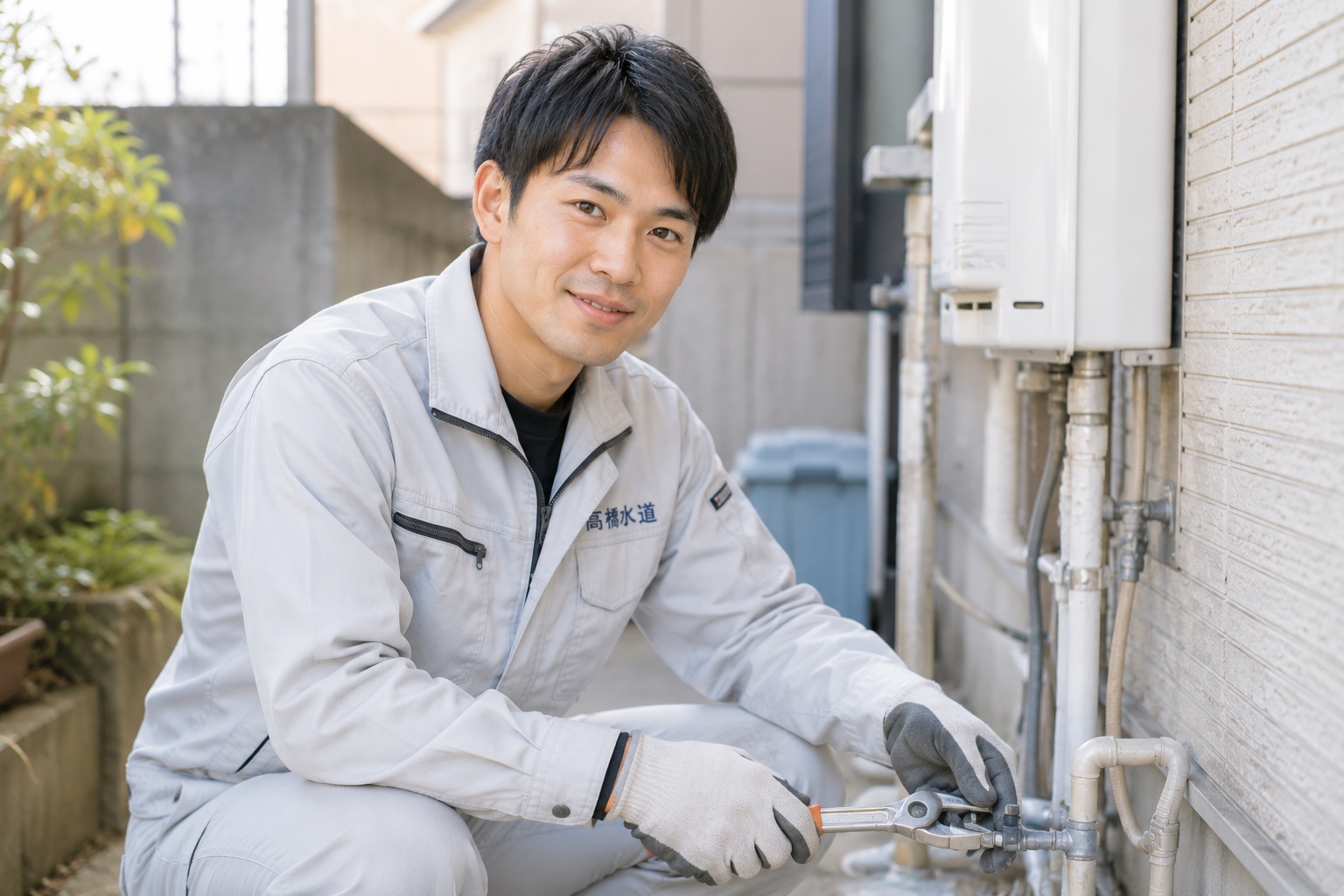 先代・髙橋健一の作業の様子
